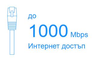 Up to 1000 Mbps