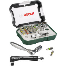КОМПЛЕКТ БИТОВЕ,ТРЕСЧОТКА И ЪГЛОВА ПРИСТАВКА BOSCH КОМПЛЕКТ БИТОВЕ,ТРЕСЧОТКА И ЪГЛОВА ПРИСТАВКА BOSCH