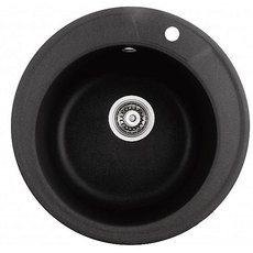ГРАНИТНА КУХНЕНСКА МИВКА INTER CERAMIC ICK 8301 Ф49Х19.5 СМ. ЧЕРНА ГРАНИТНА КУХНЕНСКА МИВКА INTER CERAMIC ICK 8301 Ф49Х19.5 СМ. ЧЕРНА