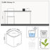КАШПА НАП.С-МА CUBE GLOSSY14 БЯЛ 13510 КАШПА НАП.С-МА CUBE GLOSSY14 БЯЛ 13510