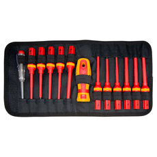 INSULATED SCREWDRIVERS 13-PIECE SET VDE 1000 V TOPMASTER INSULATED SCREWDRIVERS 13-PIECE SET VDE 1000 V TOPMASTER