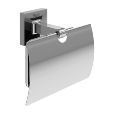 TOILET PAPER HOLDER WITH COVER ROCA CUBICA TOILET PAPER HOLDER WITH COVER ROCA CUBICA