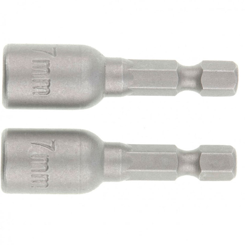 SOCKET BIT D 7MM L 45MM 2 PCS MTX SOCKET BIT D 7MM L 45MM 2 PCS MTX