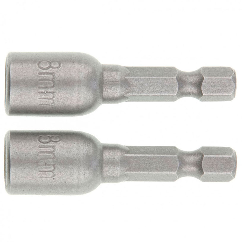 SOCKET BIT D 8MM L 45MM 2 PCS MTX SOCKET BIT D 8MM L 45MM 2 PCS MTX