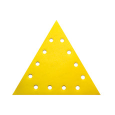 TRIANGULAR SANDPAPER P80 5 PCS RAIDER TRIANGULAR SANDPAPER P80 5 PCS RAIDER