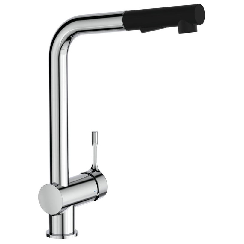 MIXER FOR KITCHEN WITH PULL-OUT S IDEALSTANDARD CERALOOK ХРОМ/ЧЕРЕН MIXER FOR KITCHEN WITH PULL-OUT S IDEALSTANDARD CERALOOK ХРОМ/ЧЕРЕН