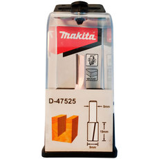 STRAIGHT MILLING MILL FLUTE 8X19X51 MM MAKITA D-47525 STRAIGHT MILLING MILL FLUTE 8X19X51 MM MAKITA D-47525