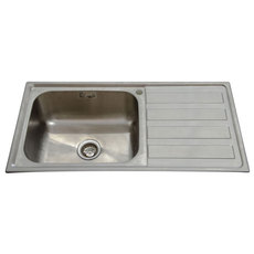 KITCHEN SINK INTER CERAMIC 10050R ТЕМПИКО ДЯСНА 100Х50Х24 KITCHEN SINK INTER CERAMIC 10050R ТЕМПИКО ДЯСНА 100Х50Х24