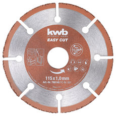 КАРБИДЕН ДИСК ЗА РЯЗАНЕ 115 MM 1 БРОЙ KWB 115x1x22.23 КАРБИДЕН ДИСК ЗА РЯЗАНЕ 115 MM 1 БРОЙ KWB 115x1x22.23