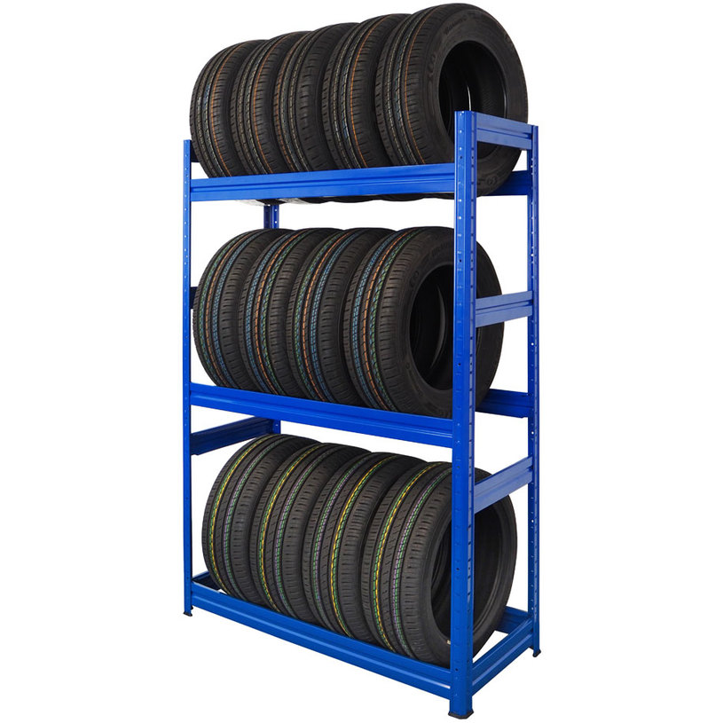 МЕТАЛЕН СТЕЛАЖ ЗА ГУМИ KOVONA HEAVY D 177X120X50/3 B МЕТАЛЕН СТЕЛАЖ ЗА ГУМИ KOVONA HEAVY D 177X120X50/3 B