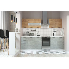 БЛОК КУХНЯ EKO TREND 200 СМ. БЛОК КУХНЯ EKO TREND 200 СМ.