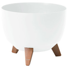 КАШПА MISA ROMA Ф29х23cm 880-04 БЯЛА КАШПА MISA ROMA Ф29х23cm 880-04 БЯЛА