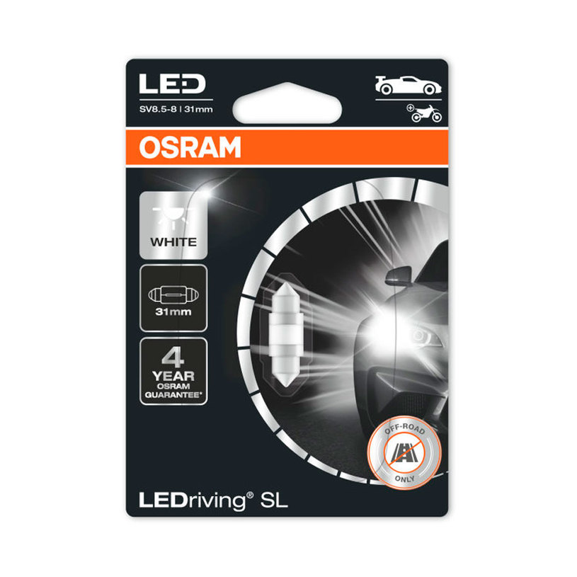 LED АВТО КРУШКА C5W 31 MM 6000K LED АВТО КРУШКА C5W 31 MM 6000K