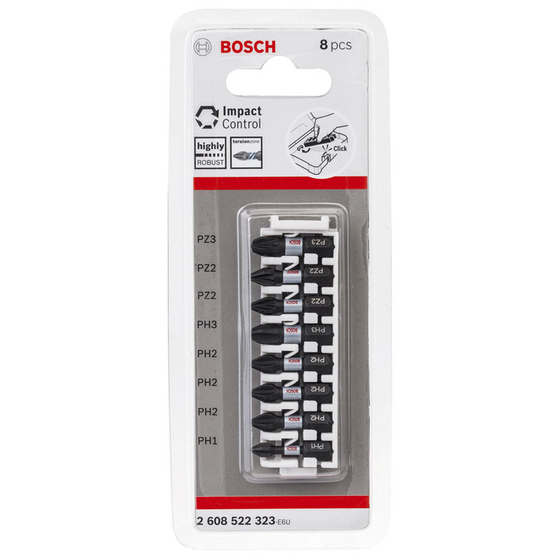 IMPACT BIT SET BOSCH IMPACT CONTROL IMPACT BIT SET BOSCH IMPACT CONTROL