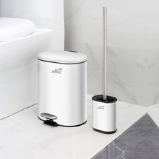 BATHROOM SET BASKET+BRUSH INTER CERAMIC BATHROOM SET BASKET+BRUSH INTER CERAMIC
