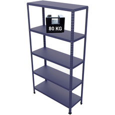 МЕТАЛЕН СТЕЛАЖ GRIMA 187X100X40 СМ. СИН МЕТАЛЕН СТЕЛАЖ GRIMA 187X100X40 СМ. СИН