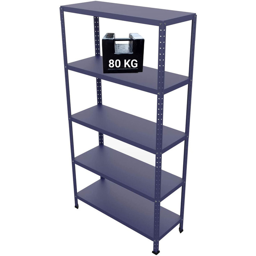МЕТАЛЕН СТЕЛАЖ GRIMA 187X100X40 СМ. СИН МЕТАЛЕН СТЕЛАЖ GRIMA 187X100X40 СМ. СИН