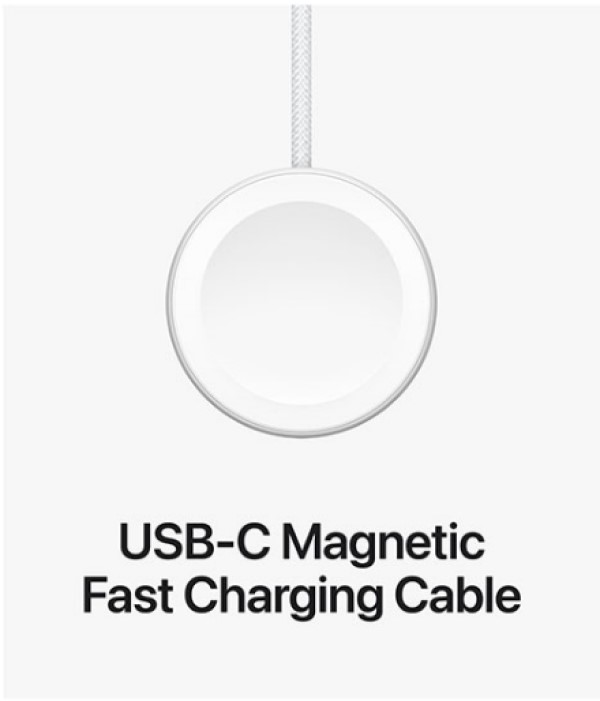 USB-C Fast charging cable in the box