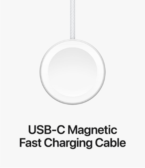 USB-C chargin cable in the box