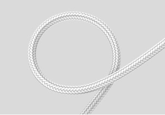 Knit nylon cable
