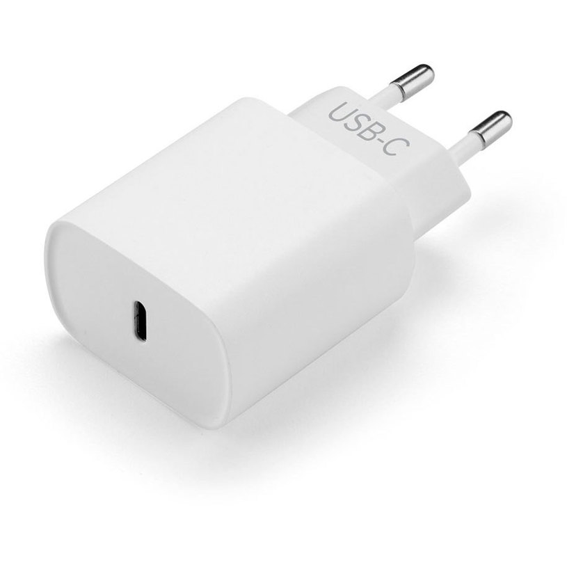 ЗАРЯДНО 220V 20W PD TYPE-C WHITE ЗАРЯДНО 220V 20W PD TYPE-C WHITE