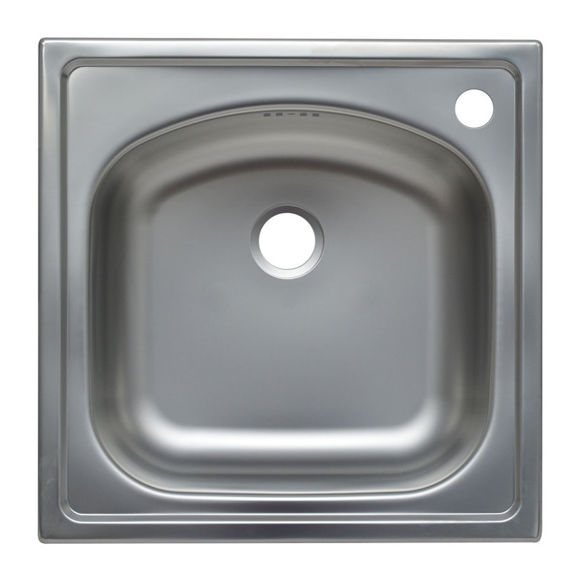 KITCHEN SINK PYRAMIS INSET 1B 44Х44 СМ. Ф60 KITCHEN SINK PYRAMIS INSET 1B 44Х44 СМ. Ф60