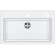 ГРАНИТНА КУХНЕНСКА МИВКА ALVEUS ATROX 40 79Х50Х19.5 СМ. БЯЛА ГРАНИТНА КУХНЕНСКА МИВКА ALVEUS ATROX 40 79Х50Х19.5 СМ. БЯЛА