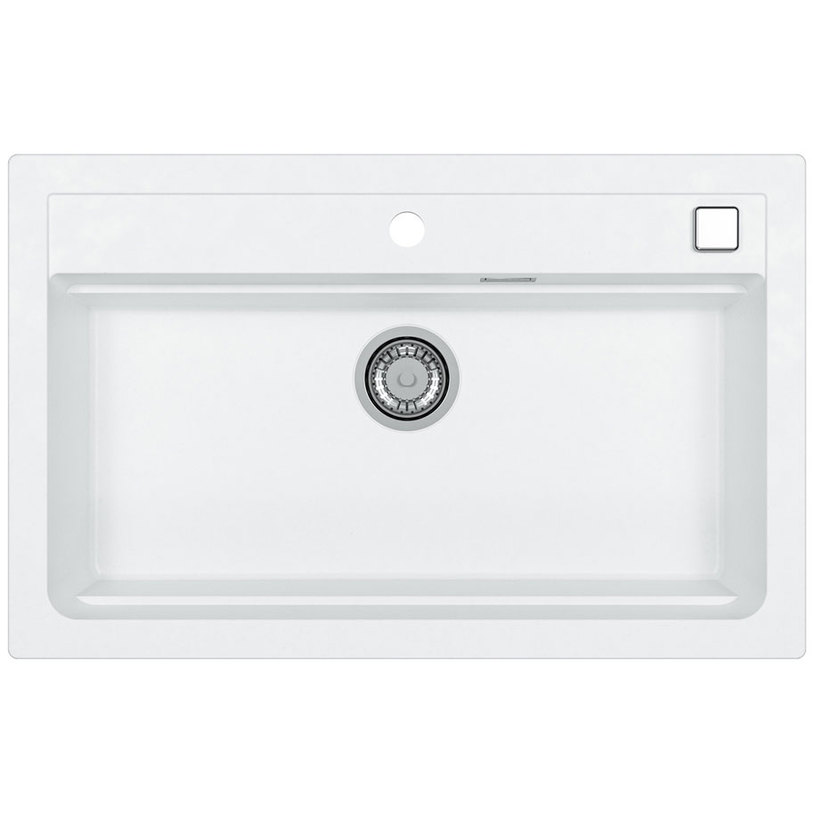 GRANITE KITCHEN SINK ALVEUS ATROX 40 79Х50Х19.5 СМ. БЯЛА GRANITE KITCHEN SINK ALVEUS ATROX 40 79Х50Х19.5 СМ. БЯЛА