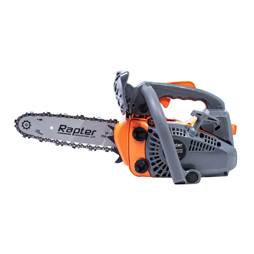 Petrol chain saw RAPTER RR44460 25.4 см3, 1.20 КС, BAR LENGTH 25.00 см Petrol chain saw RAPTER RR44460 25.4 см3, 1.20 КС, BAR LENGTH 25.00 см
