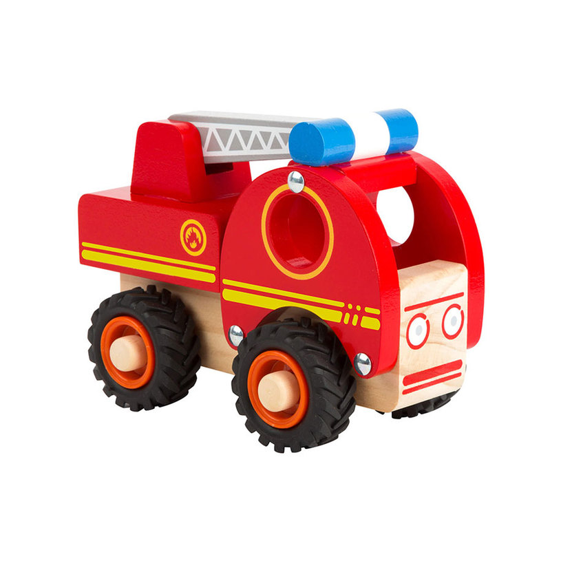 ДЕТСКА ИГРАЧКА SMALL FOOT ПОЖАРНА КОЛА ДЪРВЕНА ДЕТСКА ИГРАЧКА SMALL FOOT ПОЖАРНА КОЛА ДЪРВЕНА
