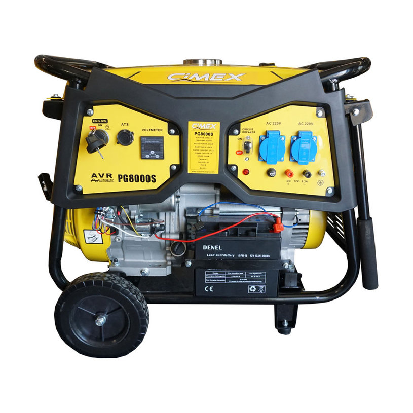 ЕЛЕКТРОГЕНЕРАТОР БЕНЗИНОВ CIMEX PG8000S 6000 W ЕЛЕКТРОГЕНЕРАТОР БЕНЗИНОВ CIMEX PG8000S 6000 W