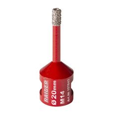 DIAMOND DRY HOLE SAW Ф 20 ММ M14 RAIDER PRO DIAMOND DRY HOLE SAW Ф 20 ММ M14 RAIDER PRO
