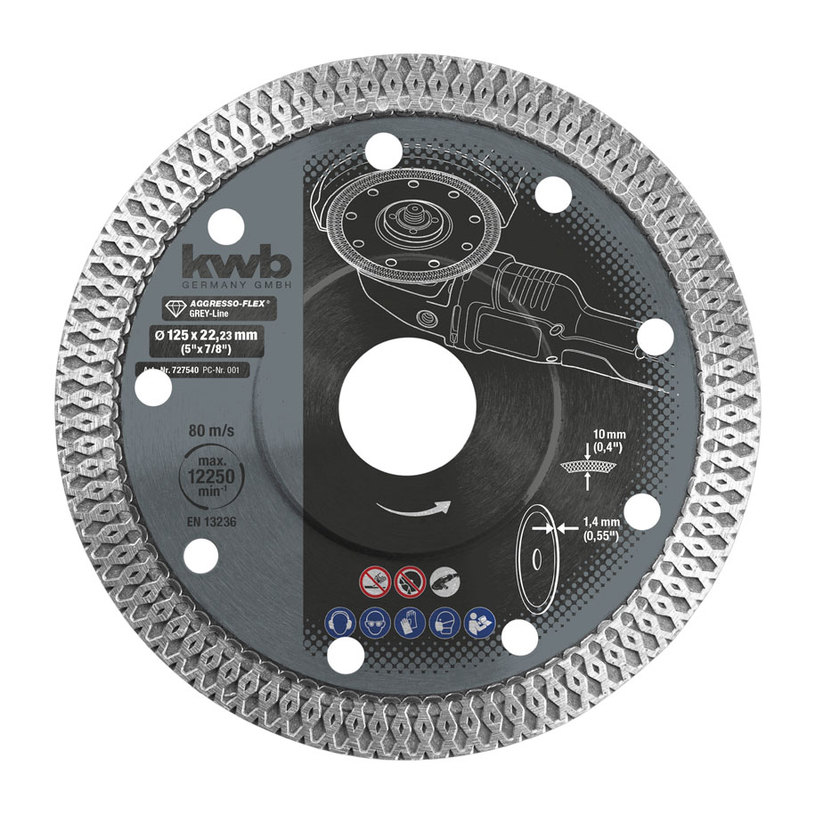 KWB 125x1.4x22.23 KWB 125x1.4x22.23