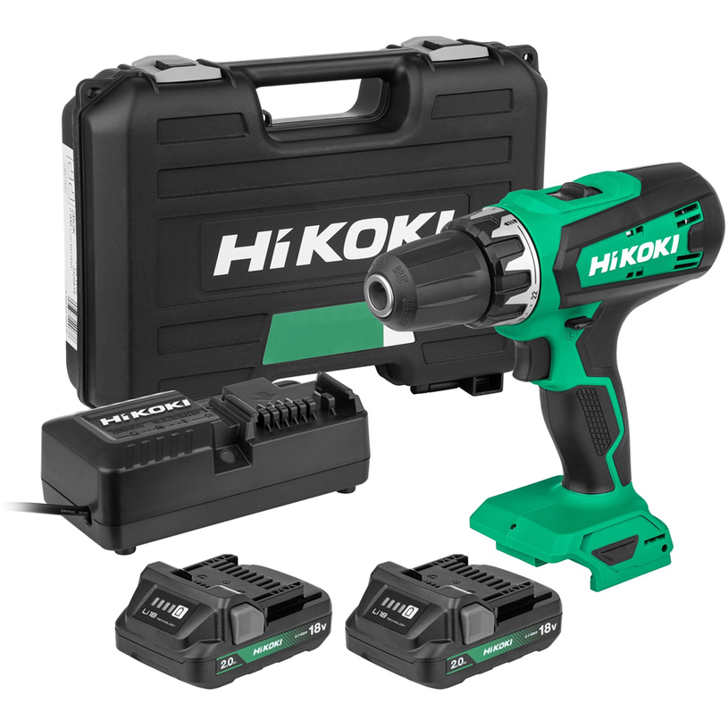 HIKOKI DS18DF-WCZ 18 V, 53.00 nm, БРОЙ БАТЕРИИ 2, 2.00 Ah, КУФАР HIKOKI DS18DF-WCZ 18 V, 53.00 nm, БРОЙ БАТЕРИИ 2, 2.00 Ah, КУФАР