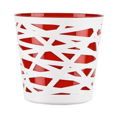 ПЛАСТМ. КАШПА BETI DB19 Ф19x19cm ЧЕРВЕН ПЛАСТМ. КАШПА BETI DB19 Ф19x19cm ЧЕРВЕН