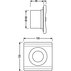 **ВЕНТИЛАТОР ЗА БАНЯ 12W VITO ф100 ЧЕРЕН **ВЕНТИЛАТОР ЗА БАНЯ 12W VITO ф100 ЧЕРЕН