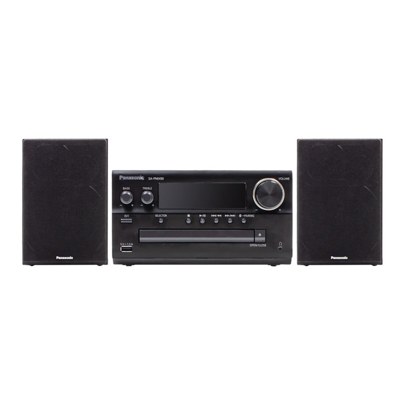 Audio system PANASONIC SC-PMX90EG-K Audio system PANASONIC SC-PMX90EG-K
