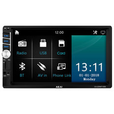Car receiver AKAI CA-2DIN7135S BT BLUETOOTH, 4 X 25 W, USB Car receiver AKAI CA-2DIN7135S BT BLUETOOTH, 4 X 25 W, USB