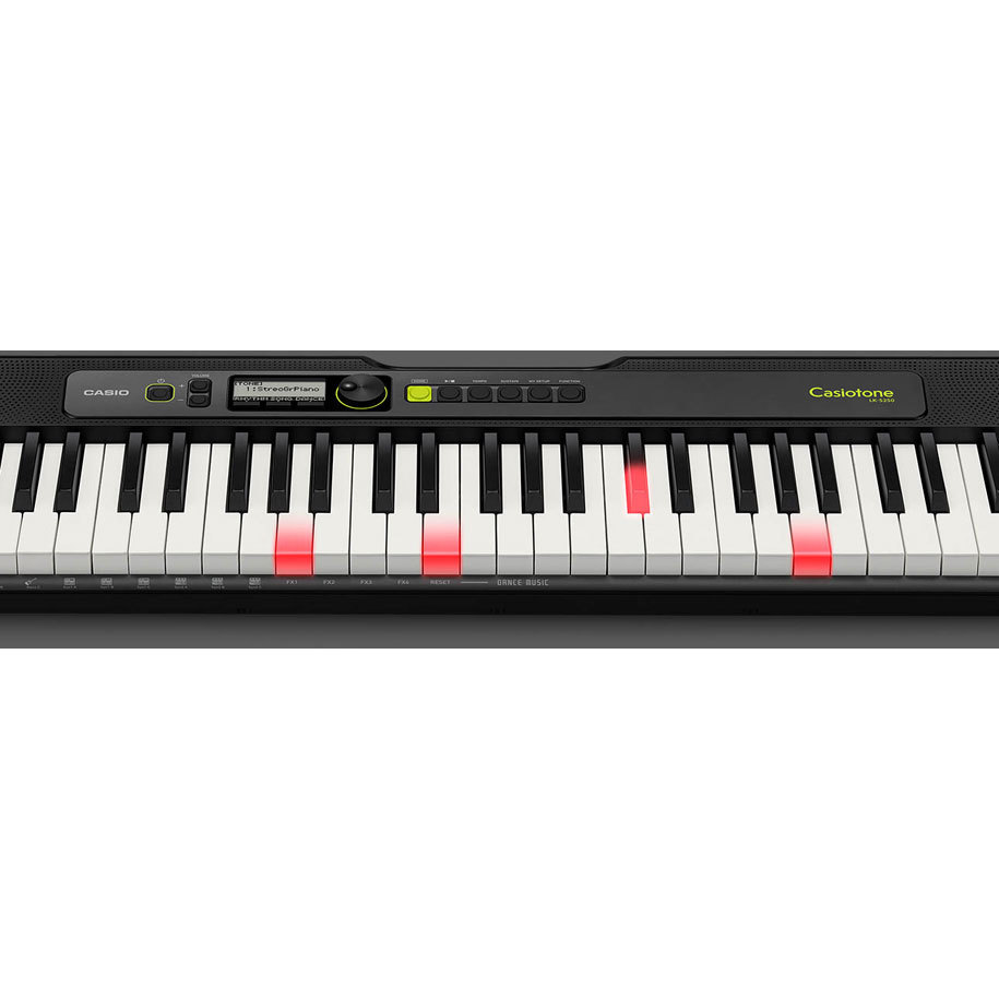 Синтезатор Casio LK-S250 с 61 светещи клавиша