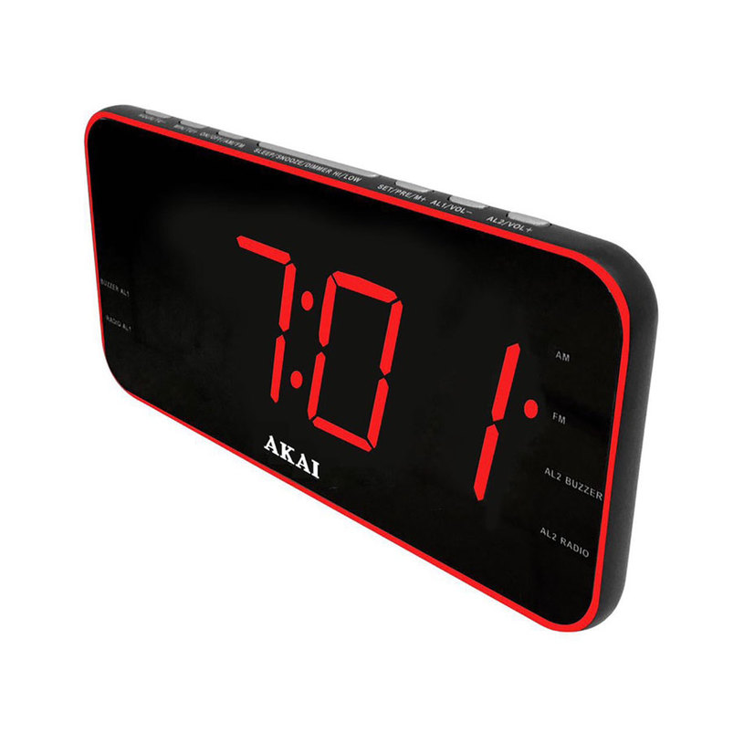 Радиочасовник AKAI ACR-3899 с AM/FM тунер и двойна аларма
