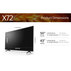 LCD TV SONY UHD KD-43X72K