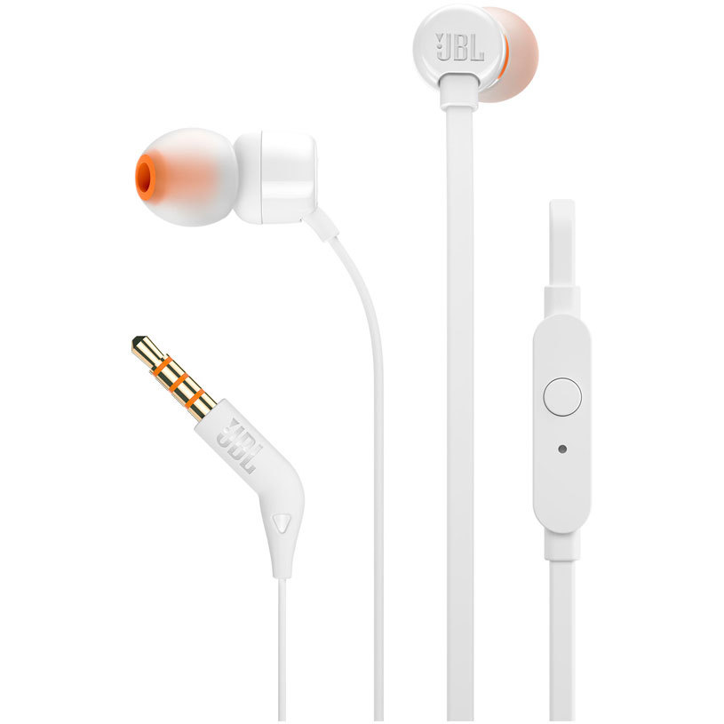 Headphones JBL T110 WHT Headphones JBL T110 WHT