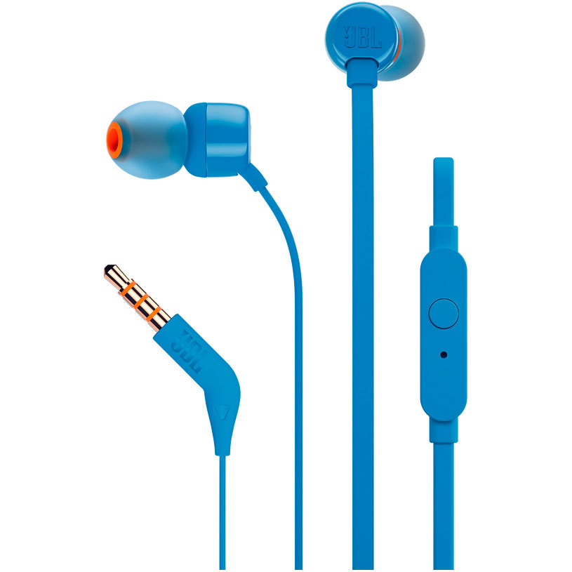 Headphones JBL T110 BLU Headphones JBL T110 BLU