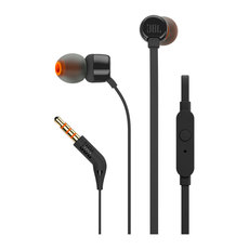 Стерео слушалки JBL T110 BLK Стерео слушалки JBL T110 BLK