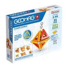 MAGNETIC BUILDING SET GEOMAG CLASSIC PANELS 35 MAGNETIC BUILDING SET GEOMAG CLASSIC PANELS 35
