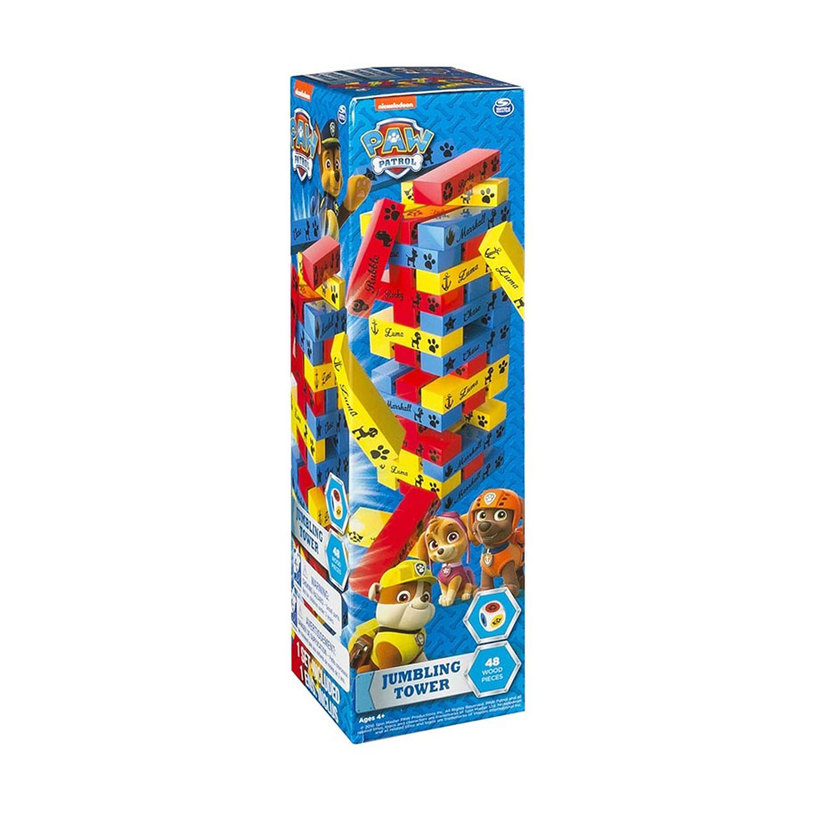 SPINMASTER СЕМЕЙНА ИГРА ДЖЕНГА ПЕС ПАТРУЛ SPINMASTER СЕМЕЙНА ИГРА ДЖЕНГА ПЕС ПАТРУЛ