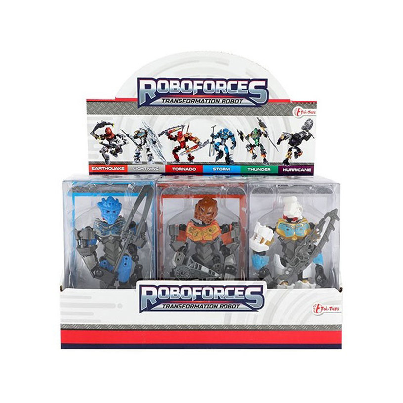 ИГРАЧКА РОБОТЧЕ TOI TOYS ROBOFORCES 16СМ 30568 АСОРТИМЕНТ ИГРАЧКА РОБОТЧЕ TOI TOYS ROBOFORCES 16СМ 30568 АСОРТИМЕНТ