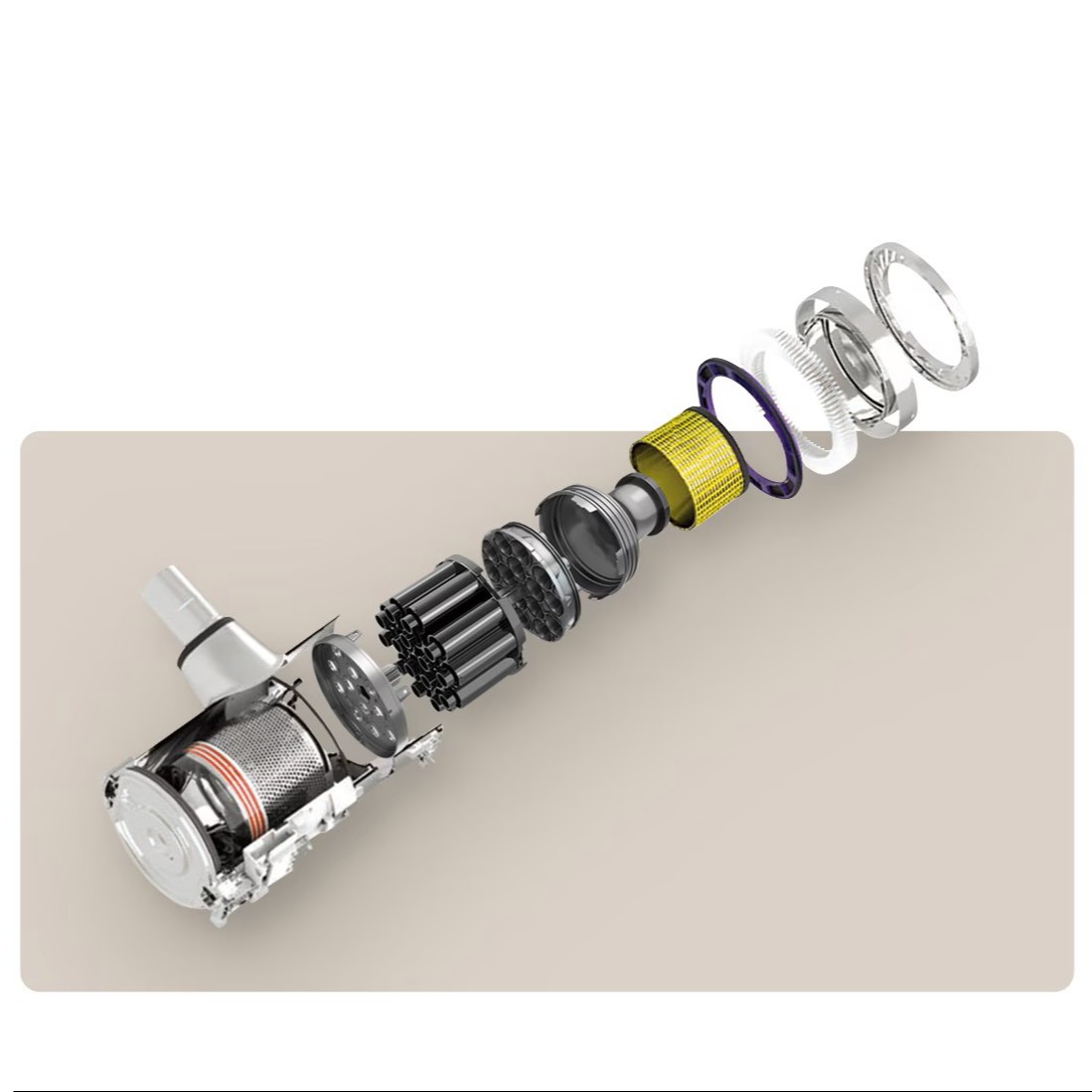 LG Smart Inverter Motor Axial Turbo Cyclone мощно засмукване