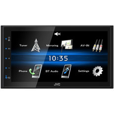 Car receiver JVC KWM25BT BLUETOOTH, 4 X 50 W, USB Car receiver JVC KWM25BT BLUETOOTH, 4 X 50 W, USB