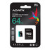 A-DATA MICROSD 64GB U3 100/80 MB/S A-DATA MICROSD 64GB U3 100/80 MB/S